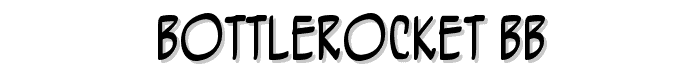 BottleRocket BB font